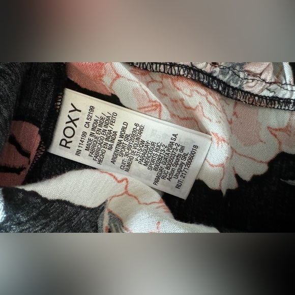 Roxy cropped floral tie top, XS - Picture 10 of 10